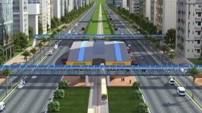 Mumbai, India - June 16, 2018 : An artist impression of Virar-Alibaug Multimodal Corridor. HT Photo Mumbai, India - June 16, 2018 : An artist impression of Virar-Alibaug Multimodal Corridor. HT Photo