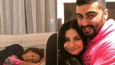 Arjun Kapoor reacts to Masaba Gupta's latest post on Instagram. Arjun Kapoor reacts to Masaba Gupta's latest post on Instagram.