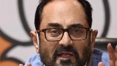 Rajeev Chandrasekhar (HT File) Rajeev Chandrasekhar (HT File)