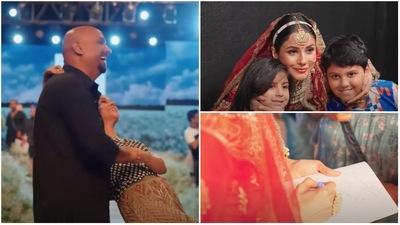 Shehnaaz Gill shared a behind-the-scenes video from her debut ramp walk. Shehnaaz Gill shared a behind-the-scenes video from her debut ramp walk.