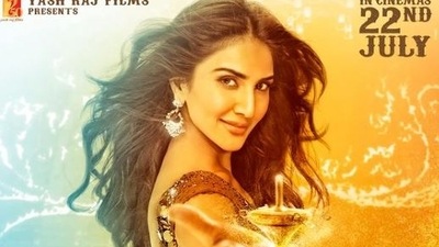 Vaani as Sona in Shamshera.