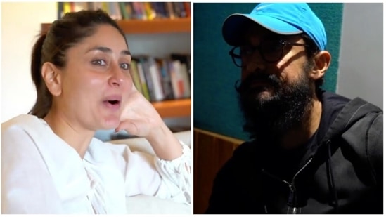 Kareena Kapoor and Aamir Khan discussing the song Phir Na Aisi Raat Aayegi from Laal Singh Chaddha.