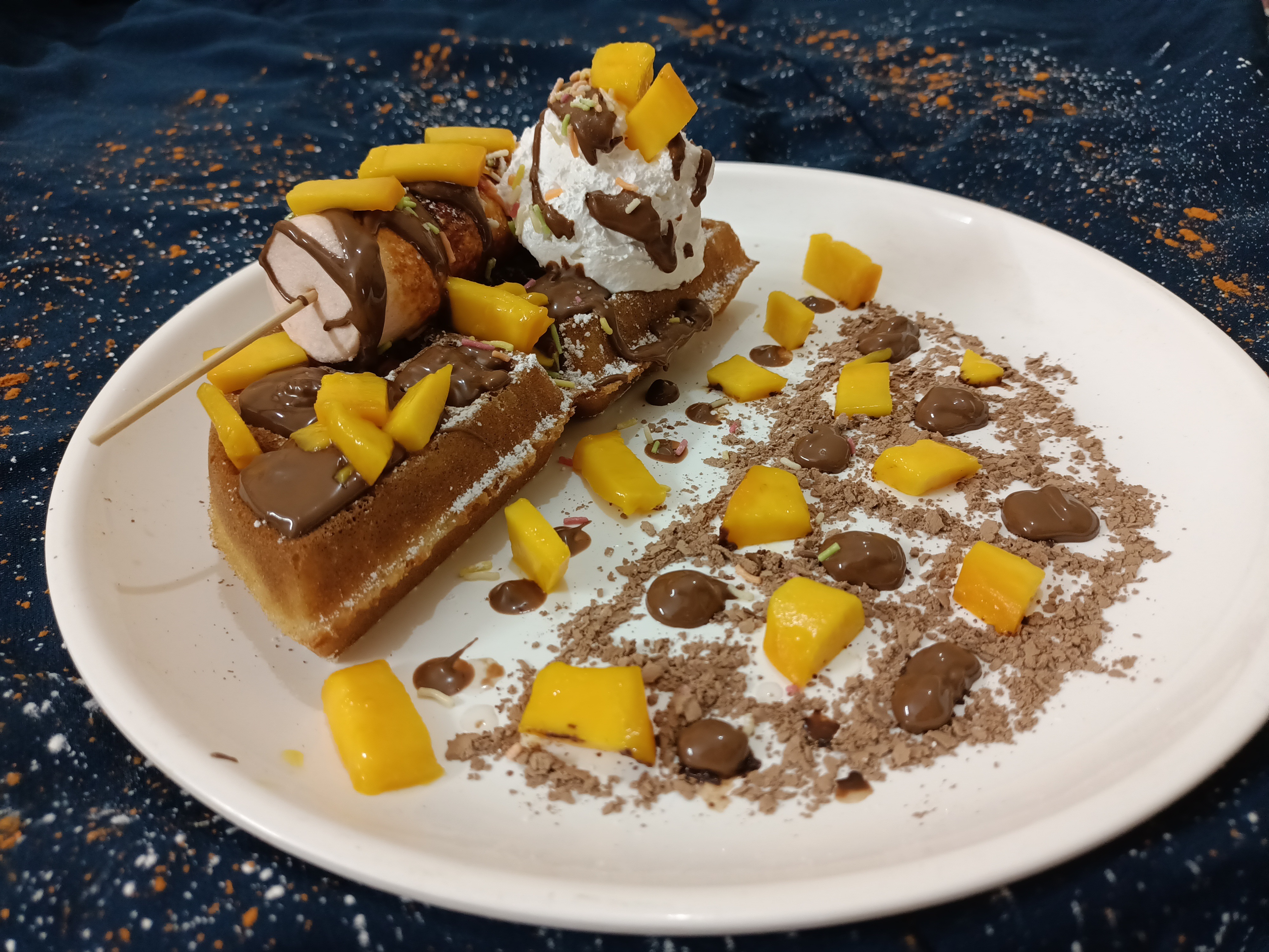 Mango Waffle Mango Waffle