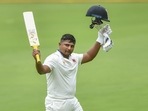 Mumbai's Sarfaraz Khan scored a century in the Ranji Trophy final. Mumbai's Sarfaraz Khan scored a century in the Ranji Trophy final. 