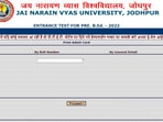 Rajasthan PTET 2022 admit card released on ptetraj2022.com, direct link