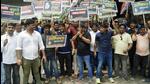 Youth Congress workers protest against the ‘Agnipath’ defence recruitment scheme. (ANI Photo) Youth Congress workers protest against the ‘Agnipath’ defence recruitment scheme. (ANI Photo)
