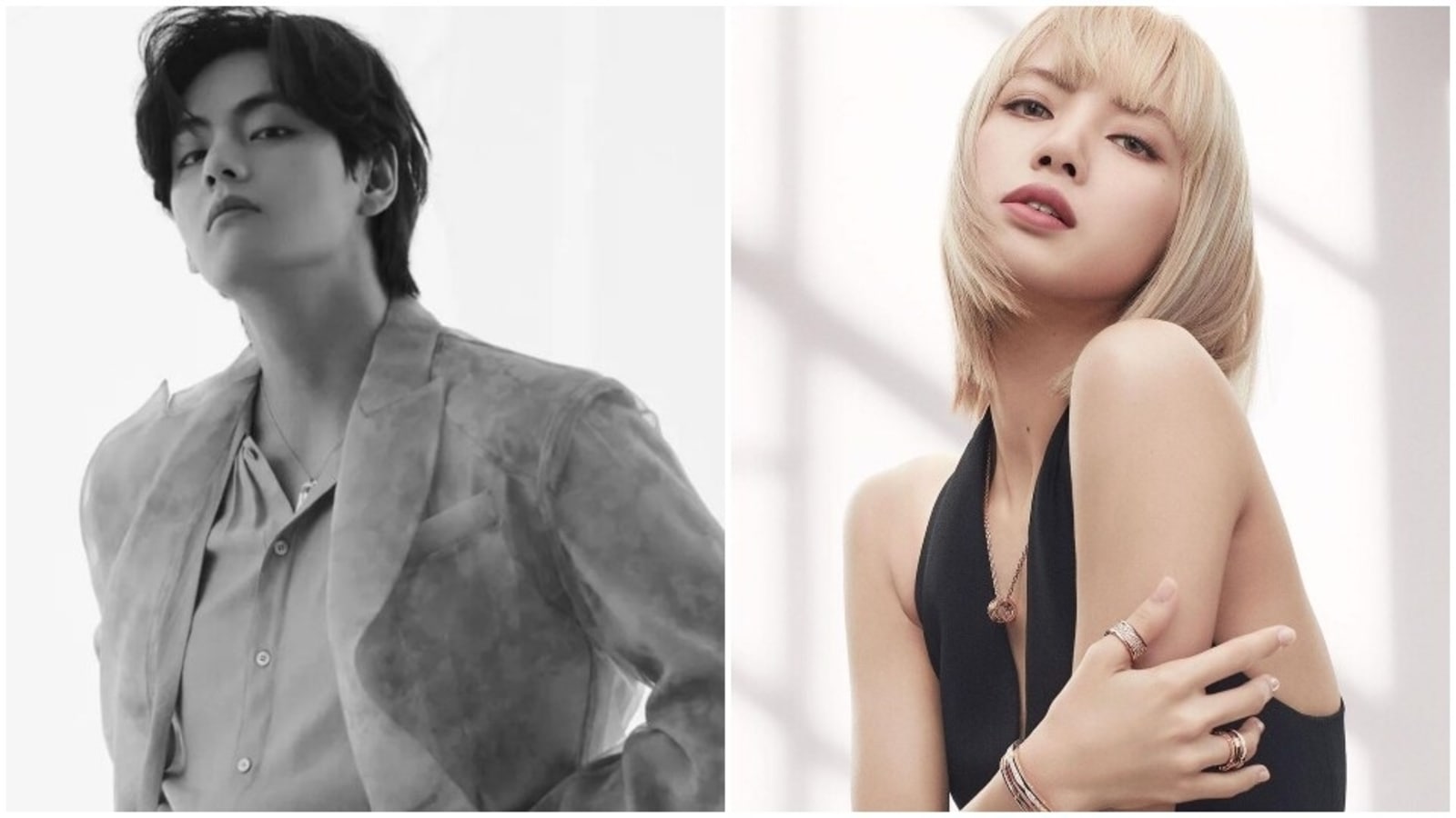 Kim Taehyung, Lisa slay airport fashion as they leave for Celine ...