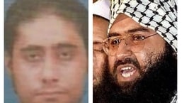 O agente do Lashkar e planejador do 26/11 de Mumbai, Sajid Mir, e o chefe do Jaish-e-Muhammad, Maulana Masood Azhar.