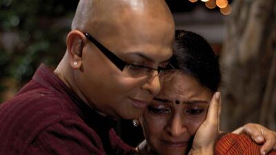 A still from Memories in March starring Rituparno Ghosh and Deepti Naval A still from Memories in March starring Rituparno Ghosh and Deepti Naval