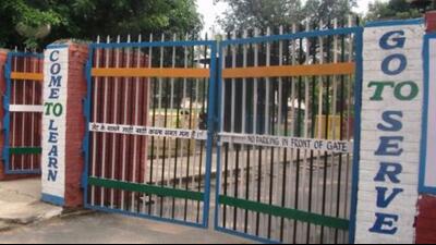 UT education department planning to demolish and reconstruct the building of Government High School (GHS), Sarangpur. (SOURCED)