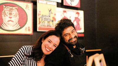 Chef Meherwan Irani and wife Molly run Chai Pani, recently named the most outstanding restaurant in America Chef Meherwan Irani and wife Molly run Chai Pani, recently named the most outstanding restaurant in America