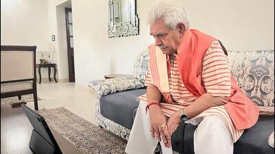 Jammu and Kashmir Lt. Governor Manoj Sinha. (Twitter Photo) Jammu and Kashmir Lt. Governor Manoj Sinha. (Twitter Photo)