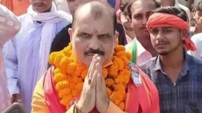 Bihar BJP MPA Hari Bhushan Thakur said he had spoken against Jihadis and traitors and that could be the reason why the threat has been issued to him. (File Photo/Hindustan)