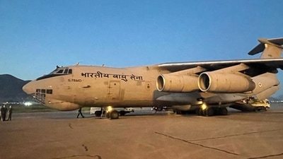 Afghanistan: India has been sending help to Afghanistan. ((Tweeted by MEA)) Afghanistan: India has been sending help to Afghanistan. ((Tweeted by MEA))