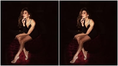 Jacqueline further accessorised her look with diamond earrings and rings. For footwear, she opted for silver stilettoes with embellished straps. (Instagram/@jacquelinef143)