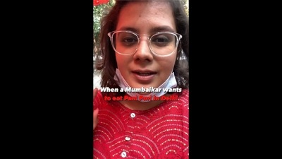 The image that shows Disha Kaushik is taken from the video posted on Instagram.&nbsp; (Instagram/@whatafoodiegirl)