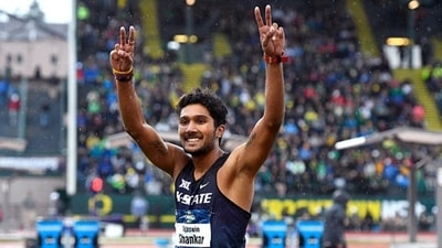 High jumper Tejaswin Shankar. (Twitter) High jumper Tejaswin Shankar. (Twitter)