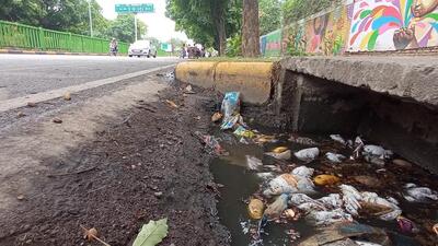 A clogged road gully in Sector 8, Panchkula. Citizens’ Welfare Association members have urged the authorities to clean and repair road gullies across the city before the onset of monsoon. (Sant Arora/HT) A clogged road gully in Sector 8, Panchkula. Citizens’ Welfare Association members have urged the authorities to clean and repair road gullies across the city before the onset of monsoon. (Sant Arora/HT)