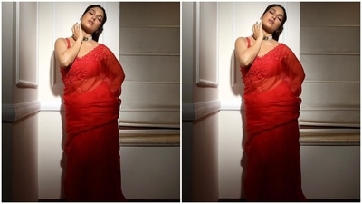On Thursday, Bhumi took to her Instagram page to drop new pictures from a photoshoot. The actor captioned her post, "Red is my colour." Celebrity stylist Pranita Shetty styled her ethnic look. (Instagram) On Thursday, Bhumi took to her Instagram page to drop new pictures from a photoshoot. The actor captioned her post, "Red is my colour." Celebrity stylist Pranita Shetty styled her ethnic look. (Instagram)
