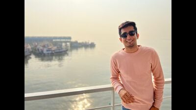 Shahil Soni reached IIML on June 23. (Sourced)