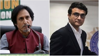 Ramiz Raja; Sourav Ganguly (AP) Ramiz Raja; Sourav Ganguly (AP)