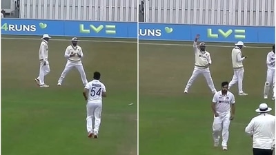 Thakur ended the Leicestershire innings in an emphatic fashion.&nbsp;