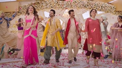A still from JugJugg Jeeyo's The Punjaabban Song. A still from JugJugg Jeeyo's The Punjaabban Song. 