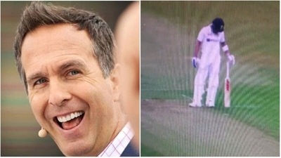 Michael Vaughan; Virat Kohli (Twitter) Michael Vaughan; Virat Kohli (Twitter)