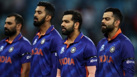 India's Virat Kohli, Rohit Sharma, KL Rahul and Mohammed Shami (From right to left)(ANI) India's Virat Kohli, Rohit Sharma, KL Rahul and Mohammed Shami (From right to left)(ANI)