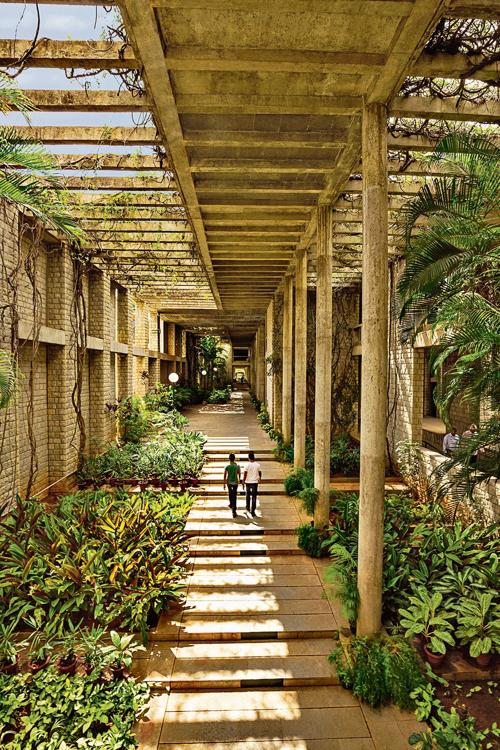 At the Indian Institute of Management campus, Bengaluru. (Vinay Panjwani / Vastushilpa Foundation)