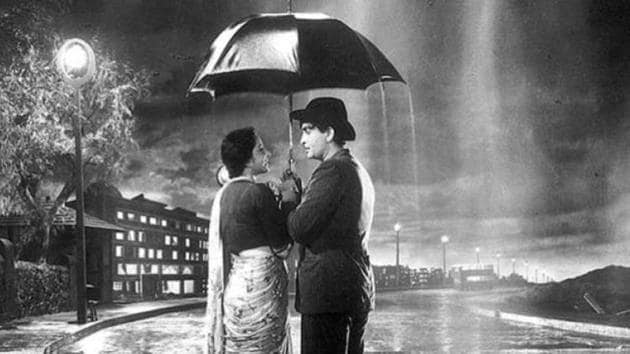 Nargis and Raj Kapoor in Awara. (Film still) Nargis and Raj Kapoor in Awara. (Film still)