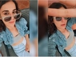 Radhika Madan has garnered a lot of praises for her phenomenal performances in films like Angrezi Medium, Pataakha and Mard Ko Dard Nahi Hota among others. She has also made a mark in the fashion industry with her impeccable style statement. The Shiddat actor recently blessed her fans on a Saturday morning with stylish photos of herself in denim wear.(Instagram/@radhikamadan)