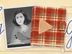 Screengrab of the Google doodle. Screengrab of the Google doodle.