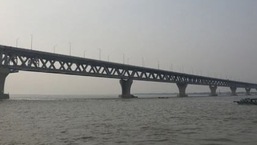 A Ponte Padma conectará 19 distritos da região sudoeste de Bangladesh com a capital Daca e outras partes do país.