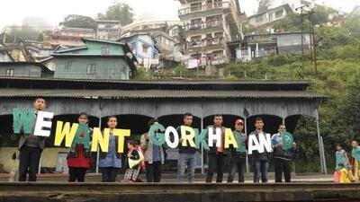 Elections for the Gorkhaland Territorial Administration (GTA) in West Bengal’s Darjeeling hills are scheduled to be held on Sunday after a gap of 10 years. (HT PHOTO.) Elections for the Gorkhaland Territorial Administration (GTA) in West Bengal’s Darjeeling hills are scheduled to be held on Sunday after a gap of 10 years. (HT PHOTO.)