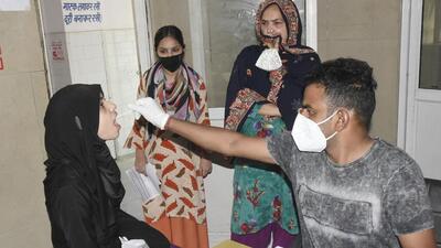 Chandigarh once again led tricity’s daily case count with 98 residents testing positive, up from 96 the day before. (HT Photo)