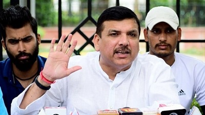 Aam Aadmi Party (AAP) National Spokesperson Sanjay Singh. (ANI) Aam Aadmi Party (AAP) National Spokesperson Sanjay Singh. (ANI)