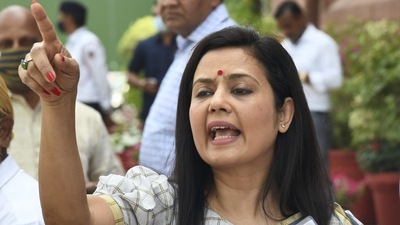 Mahua Moitra commented on the ongoing political crisis in Maharashtra and asked who is paying for the lat-night flights. (PTI) Mahua Moitra commented on the ongoing political crisis in Maharashtra and asked who is paying for the lat-night flights. (PTI)