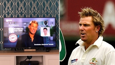 Australia great Shane Warne (Twitter/Colin__Woods )