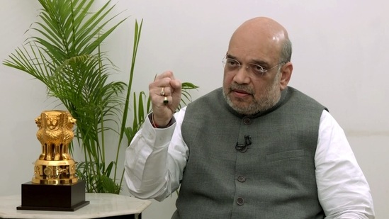 File photo of Union Home Minister Amit Shah.(ANI )