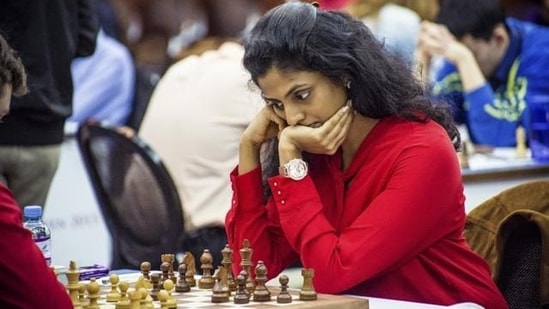 Indian Grandmaster Dronavalli Harika among women chess players