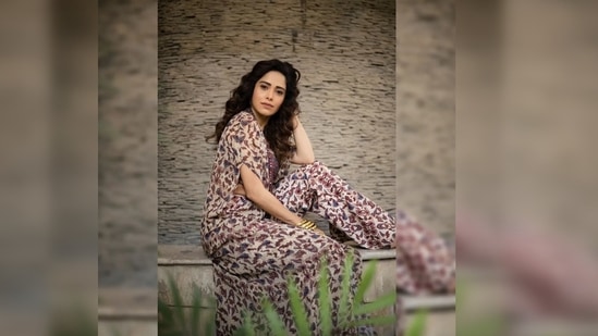 Nushrratt Bharuccha is all set to welcome the summer weekend in this comfy ensemble.(Instagram/@nushrrattbharuccha)