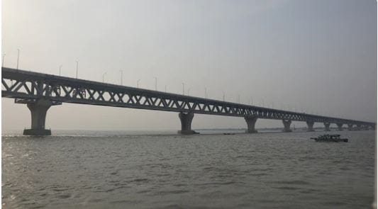 The Padma Bridge will connect 19 districts Bangladesh's southwestern region with capital Dhaka and other parts of the country.