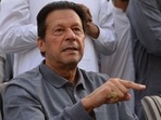 Former Pakistan's prime minister Imran Khan gestures during a press conference in Islamabad.(AFP / File) Former Pakistan's prime minister Imran Khan gestures during a press conference in Islamabad.(AFP / File)