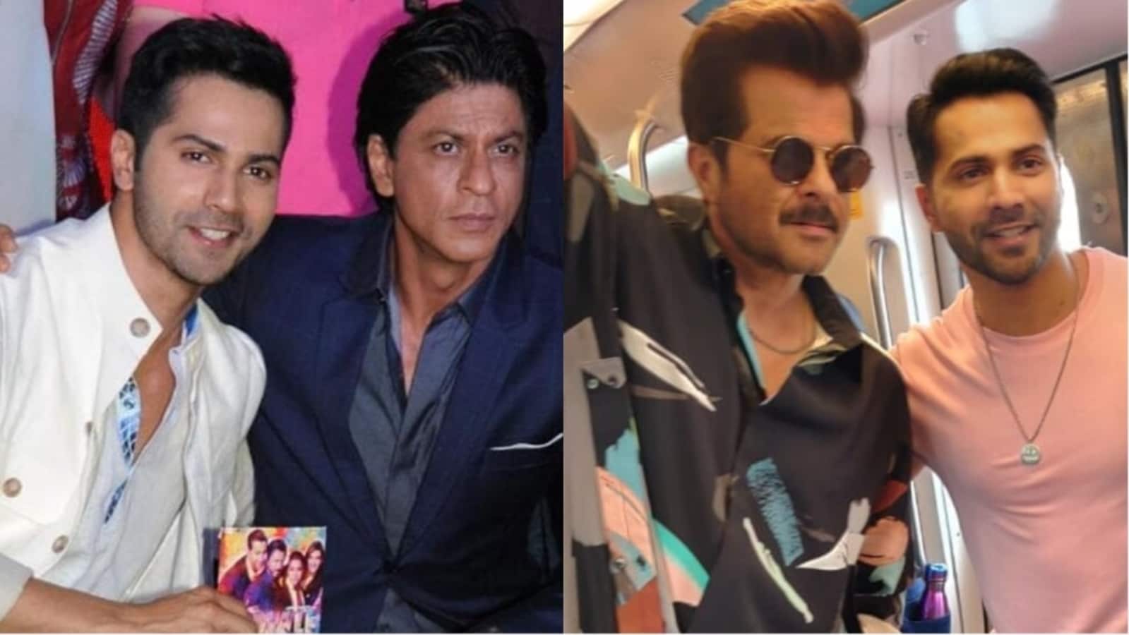 Varun Dhawan reveals how Shah Rukh Khan and Anil Kapoor are ‘poles apart’