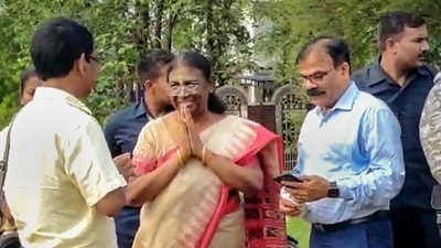 NDA presidential candidate, Droupadi Murmu, (HT_PRINT) NDA presidential candidate, Droupadi Murmu, (HT_PRINT)