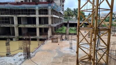 On June 17, the forum had submitted a complaint to the ED alleging that the Bengaluru-based builder was trying to launder money through the undivided share of land (UDS) scam and concealment, in Doddakallasandra locality on Kanakapura Road in the city. (Ht photo)