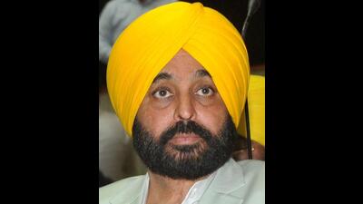 Punjab chief minister Bhagwant Mann said he humbly accepted the verdict of the people and asserted that he will continue to work harder for progress and prosperity of the state. (HT File)