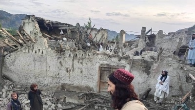 Taliban's urgent appeal to West after deadly earthquake ravages Afghanistan (TOLO news) Taliban's urgent appeal to West after deadly earthquake ravages Afghanistan (TOLO news)