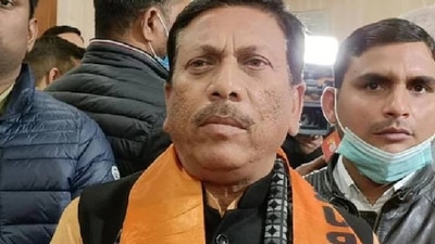 BJP candidate Ghanshyam Lodhi